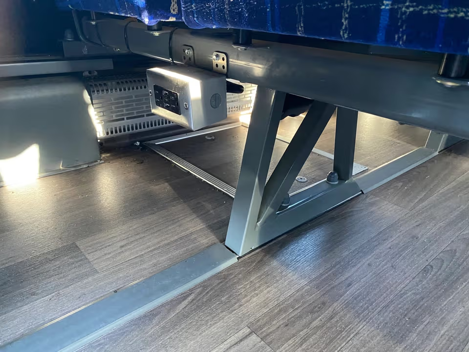 57 Passenger Motorcoach Interior Outlets