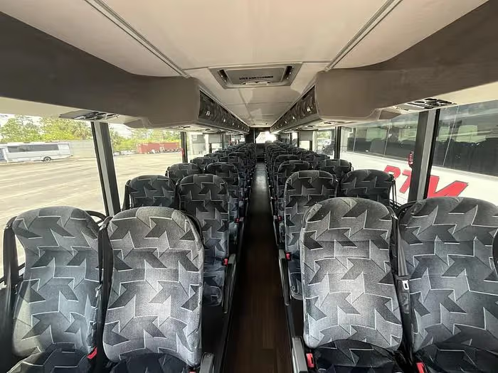 57 Passenger Motorcoach Interior F