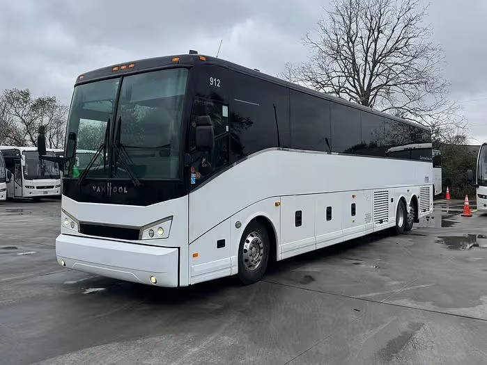 57 Passenger Motorcoach Exterior